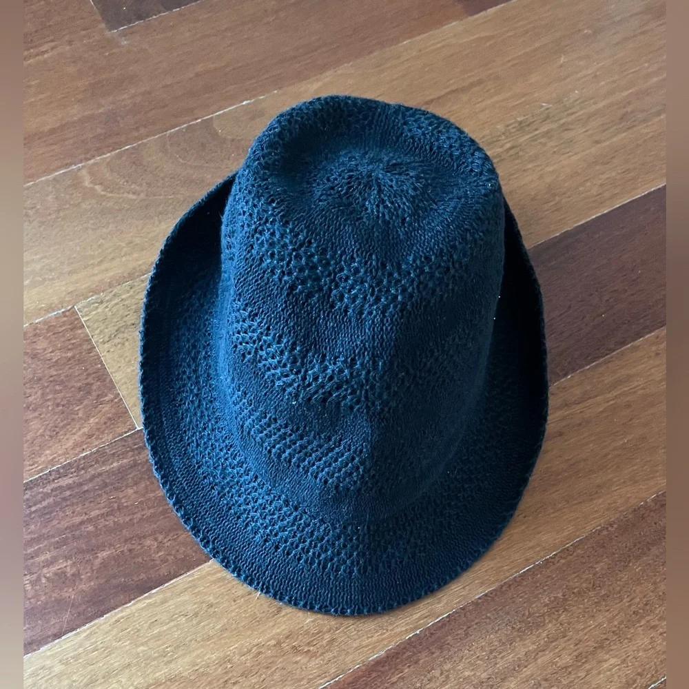 Back Women Summer Hat OS One Size